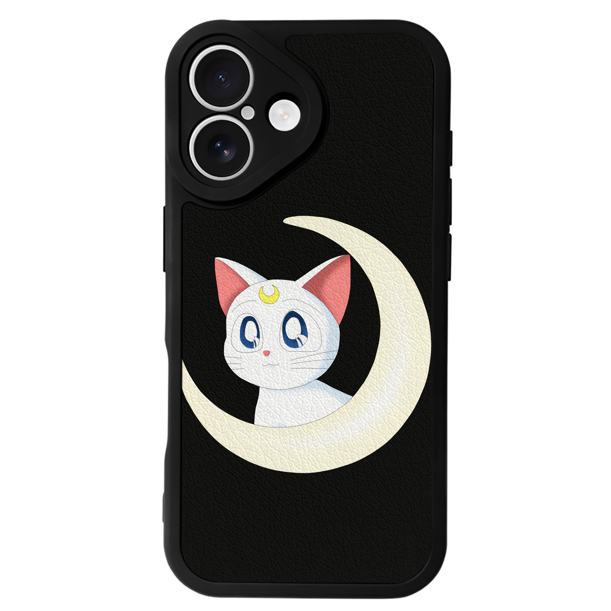 （画像用） 美少女戦士セーラームーン Sailor Moon 【iPhone 16シリーズ対応】シリコンスマホケース（レザー調） 材質：シリコン